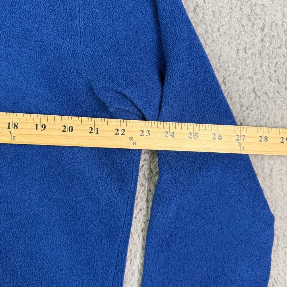 Patagonia Synchilla Micro D Fleece Sweater Mens M Blue 1/4 Zip Pullover